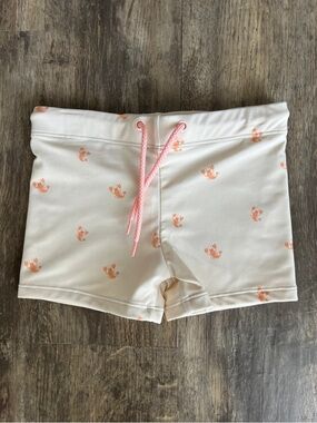 NWOT Zara home lobster euro style swim shorts 3/4Y